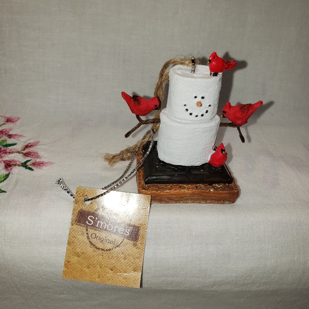 S'mores Original Snowman Engagement Ornament - Thumbnail 2